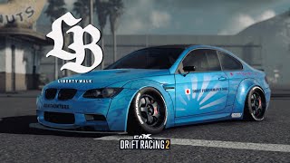 LIBERTY WALK LIVERY • UDM 3  BMW M3 E92  • CarX Drift Racing 2 • Customization [upl. by Hasile950]