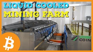 Liquid Cooled Bitcoin Mining Farm Tour  Immersion Cooling [upl. by Veleda771]