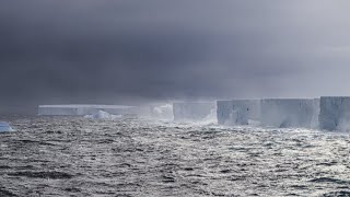 Massive iceberg stuck spinning in ocean vortex off Antarctica [upl. by Elaine]