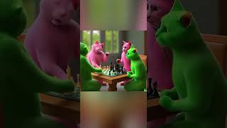 Crazy Cats Playing Chess and Enjoying [upl. by Foulk]