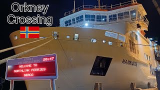 Sailing to Orkney on the NorthLink  Scrabster to Stromness Winter Crossing [upl. by Ynnod205]