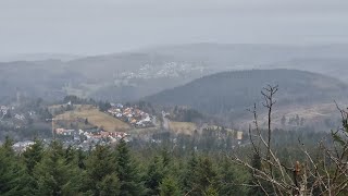 FELDBERG MOUNTAIN IN TAUNUS Stormy Weather  18022023 Recorded Live [upl. by Christoffer212]