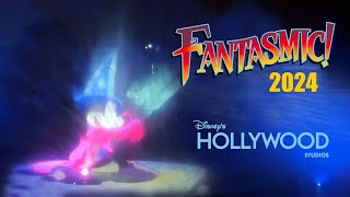 Fantasmic 2024  Hollywood Studios  Walt Disney World Full Show 4K [upl. by Ahsat79]