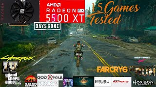 15 Games Tested On AMD RX 5500 XT  Ryzen 5 2600 [upl. by Hardie]