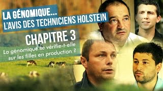 Génomique lavis des techniciens  La génomique se vérifietelle sur les filles en production [upl. by Ahcire]