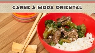 Carne à moda oriental  Receitas de Minuto EXPRESS 41 [upl. by Irihs]