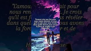 Hermann Hesse a dit  motivation citation amour trending youtube youtubeshorts shorts short [upl. by Aisatsana]