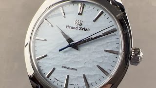 Grand Seiko Spring Drive Omiwatari SBGY007 Grand Seiko Watch Review [upl. by Oramlub]