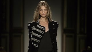 Balmain SpringSummer 2009 Womenswear Show [upl. by Nairbal]