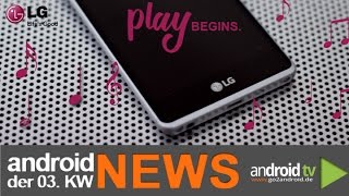 LG G5 zum MWC 2016 bestätigt  android weekly NEWS 03KW GER [upl. by Enirehtahc]