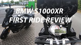 BMW S1000XR 2019 Triple Black  First Ride Review and impressions [upl. by Nylsirhc]