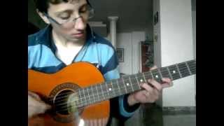 Tutorial il mio canto libero chitarra [upl. by Huebner]