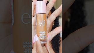 ELF power grip primer halo glow liquid filter putty blush 🩷 elf elfcosmetics [upl. by Darcee]