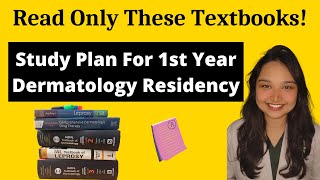 Dermatology Textbooks to read in 1st year Residency  Study approach in 1st year [upl. by Odnalro]