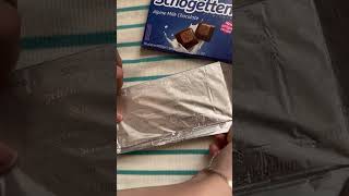 Schogetten Milk Chocolate Unpacking youtube yummy chocolate milkchocolate schogetten newvideo [upl. by Aened172]