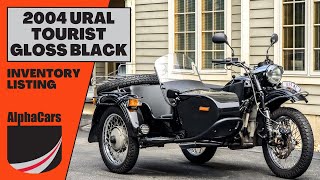 Check out this customized 2004 Ural Tourist in Gloss Black [upl. by Zetneuq]