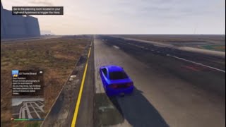 GTA 5  Buffalo STX speed test on airstrip [upl. by Branca]