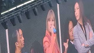 Taylor Swift  The Man  live Liverpool England Eras Tour June 14th 2024 N2 [upl. by Dnomder]