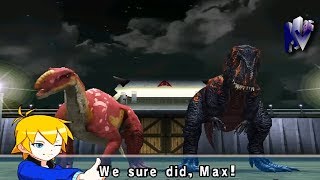 Dinosaur King Arcade Game 古代王者恐竜キング Muttaburrasaurus and Torvosaurus VS Alpha Fortress Hard Mode [upl. by Adla964]