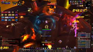 Skyline vs Mythic Aggramar Shadow Priest POV [upl. by Ahtinak]