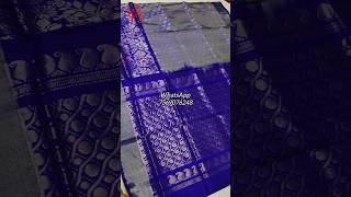 Uppada pattu sarees double anchulatha trending uppadapattusarees latestsarees pattusarees video [upl. by Kimitri560]