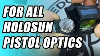 How to Change the Battery on a Holosun Pistol Optic [upl. by Teresita]