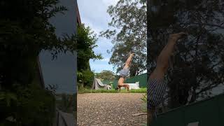 Sydney training session 🥵💪🔥 calisthenics headstand training [upl. by Sitruk]