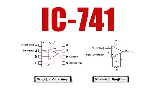 Pin Configuration of 741 IC [upl. by Meredeth]