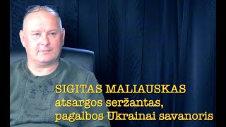 Ramanauskas 20240731 SIGITAS MALIAUSKAS instruktorių misijos Ukrainoje Gyvačių Sala vadovas [upl. by Ahsya]