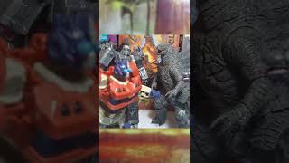 NUEVA REVIEW😱🦖teamgodzillagodzillaoptimusprimetransformersoneyoutubeyoutubeshortshumorshorts [upl. by Atsejam298]