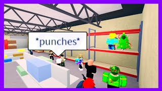 HUGE BRAWL BREAKS OUT AT TOOL STORE POLICE TACKLES ERLC Liberty County Roleplay [upl. by Rimidalb62]