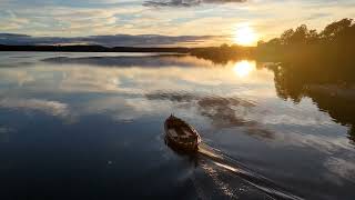 Melancholic Sunset in Sweden Sigtuna VintersagaJerry Williams [upl. by Aicnelev]