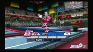 Mario and Sonic at the Olympic Games Gymnastics Vault [upl. by Marcus]