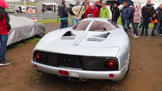 One of a kind German Supercar Isdera Commendatore 112i walkaround Oldtimer GP 2017 [upl. by Ayat]