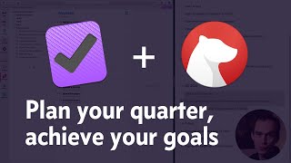 Plan Your Quarter Achieve Your Goals feat OmniFocus [upl. by Fidele]