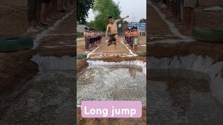 Long jump 🔥😱army shorts defencelife viralshorts motivation [upl. by Aceissej24]