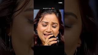 Beautiful Voice ❤️✨ shreyaghoshal dagabaazre indianidol15 [upl. by Marillin]