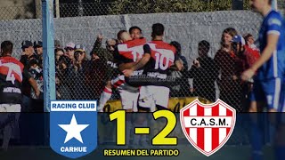 RACING CLUB vs SAN MARTIN de CARHUE  Resumen 12  Fecha 8  LIGA REGIONAL DE FUTBOL [upl. by Lalittah]