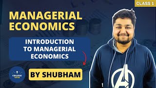 Introduction to Managerial Economics  Definition and Nature of Managerial Economics [upl. by Macnamara188]