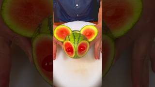 Watermelon🍉Carving 😱😱😱 shorts youtubeshorts [upl. by Pinchas]