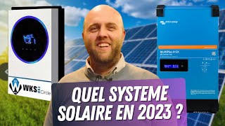 AUTONOMIE SOLAIRE Quel est le meilleur matériel PHOTOVOLTAÏQUE en 2023 [upl. by Pammie]