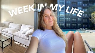 weekly vlog  I got a new couch acting in ATL amp more [upl. by Coltun671]