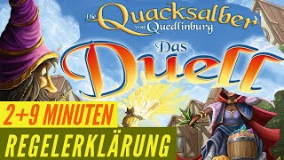 Quacksalber von Quedlinburg das Duell Regeln Anleitung Erklärung Brettspiel [upl. by Bonni]