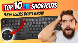 10 Most Useful Windows Keyboard Shortcuts⚡  Make yourself PRO 2024 [upl. by Ebbie837]