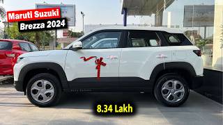 Brezza 2024 New Model  ₹834 Lakh  Maruti Suzuki Brezza 2024 New Model  Price and Detailed Review [upl. by Karlotte]