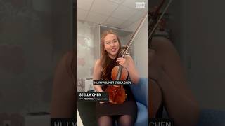 Violinist STELLA CHEN about PETER INFELD® strings  shorts stellachen [upl. by Yard392]