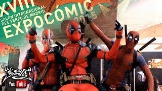 Deadpool VS Expocómic 2015 [upl. by Ahteres]