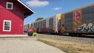 CSX Southbound Manifest Miamisburg Ohio 09142024 [upl. by Aryhs]