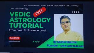 Vedic Astrology Tutorial FREE Vedic Astrology Tutorial Basics to Advance in EnglishAstrology [upl. by Annaid610]