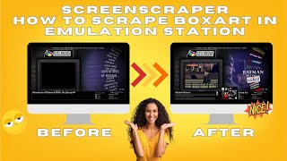 Screenscraper How to Scrape Boxart in Emulation Station [upl. by Nitsud]